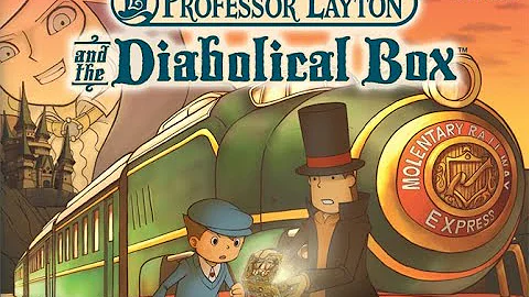 Professor Layton Diabolical Box - Full Movie (Cutscenes and Story)