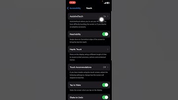 How to enable the Easy Touch feature on iPhone 📲 #2025 #tips #tutorial #iphone #shortvideo