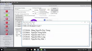 Moudule 3-Lab 7-Scanning a Network Using the NetScan Tools Pro