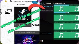 TUTO | Importer de la musique sur share factory