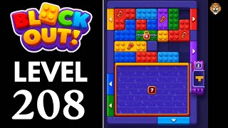 Block Out - Color Sort Puzzle Level 208 Walkthrough 