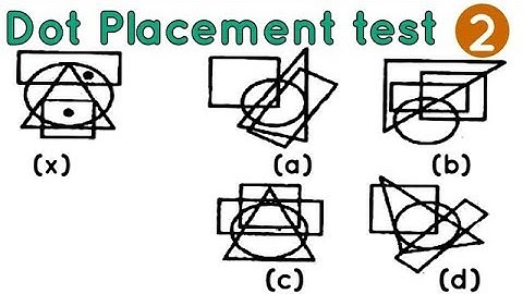 Dot placement test | Non Verbal Reasoning | #afcat