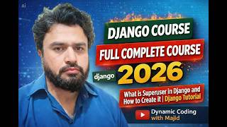 What is Superuser in Django and How to Create it | Django Tutorial | #dynamic coding with majid
