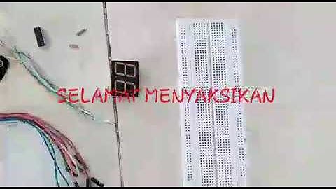 Gerbang logika Seven Segment