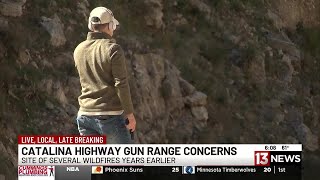 Hikers raise concern about shooting range on Catalina Highway