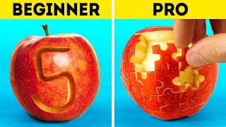 HOW TO CUT AND PEEL FRUITS AND VEGETABLES | Genius Food Hacks To Save Your Time At Kitchen