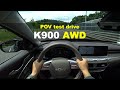 2022 KIA K900(the new K9) POV test drive