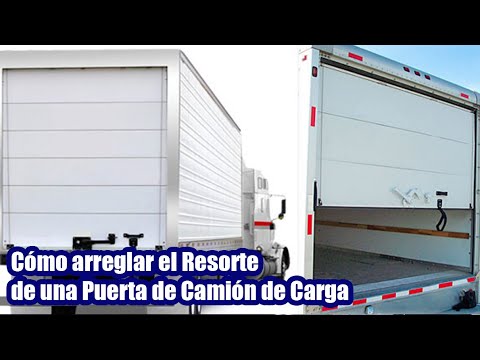Video: ¿Cómo se quita la puerta trasera de un camión?