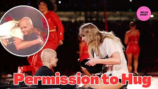 Taylor Swift’s TOUCHING Moment when she asked permission to hug a DYING Cancer Patient for ‘22’ hat