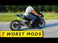 7 Terrible Beginner Motorcycle Modifications