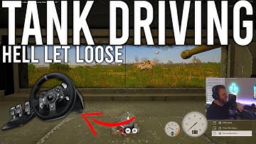 Hell Let Loose - Tank Driving With A Wheel And Pedal (Game Giveaway!)