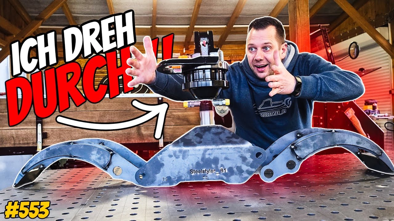 NEUER ROTATOR 🤩 | NEUE Zange  | NEUE Sägen | NEUE  HOLZ-GESTELLE |  | #vlog #553