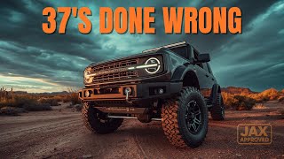 Bigger Tires Can Ruin How Your Bronco Drives (37s, Offset & Real-World Tradeoffs)