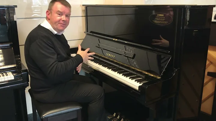 Used Yamaha Refurbished U3H Upright Acoustic Piano Polished Ebony | Rimmers Music