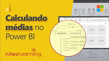 Como CALCULAR MÉDIAS no Power BI | Funções AVARAGE e AVARAGEX
