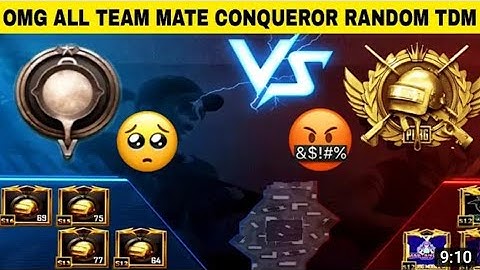 🔥 My All Team Mate Conqueror - Random TDM Gameplay_ Samsung,A3,A5,A6,A7,J2,J2,J5,J7,S5,S6,S7,A10,A20