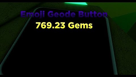 Emoji Geode Location (Button Simulator: Excavation Discoveries) (Revamp)