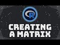 Data Science &amp; Statistics: Creating a Matrix in R