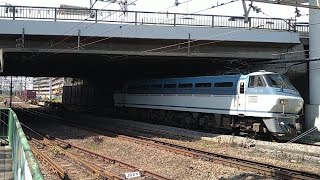 72レ EF66 119+コキ 浜川崎通過