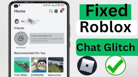 How To Fix Roblox Mobile Chat Glitch | Roblox Chat Not Working in Mobile 