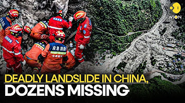 China Landslides LIVE: Dozens Missing After Landslide in Sichuan Province; Flash Floods | WION LIVE