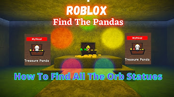 How To Find All The Colored Statues And Treasure Panda