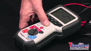 MIT400 Series Insulation Resistance Tester Getting Started - YouTube
