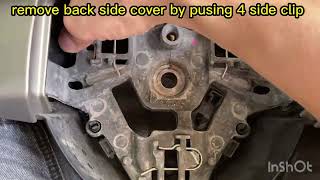 : Nissan Latio Versa Tiida 2008 steering wheel control installation