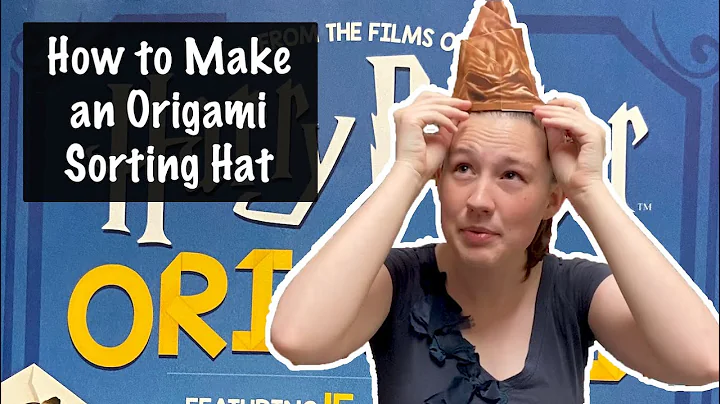 Harry Potter Origami: The Sorting Hat