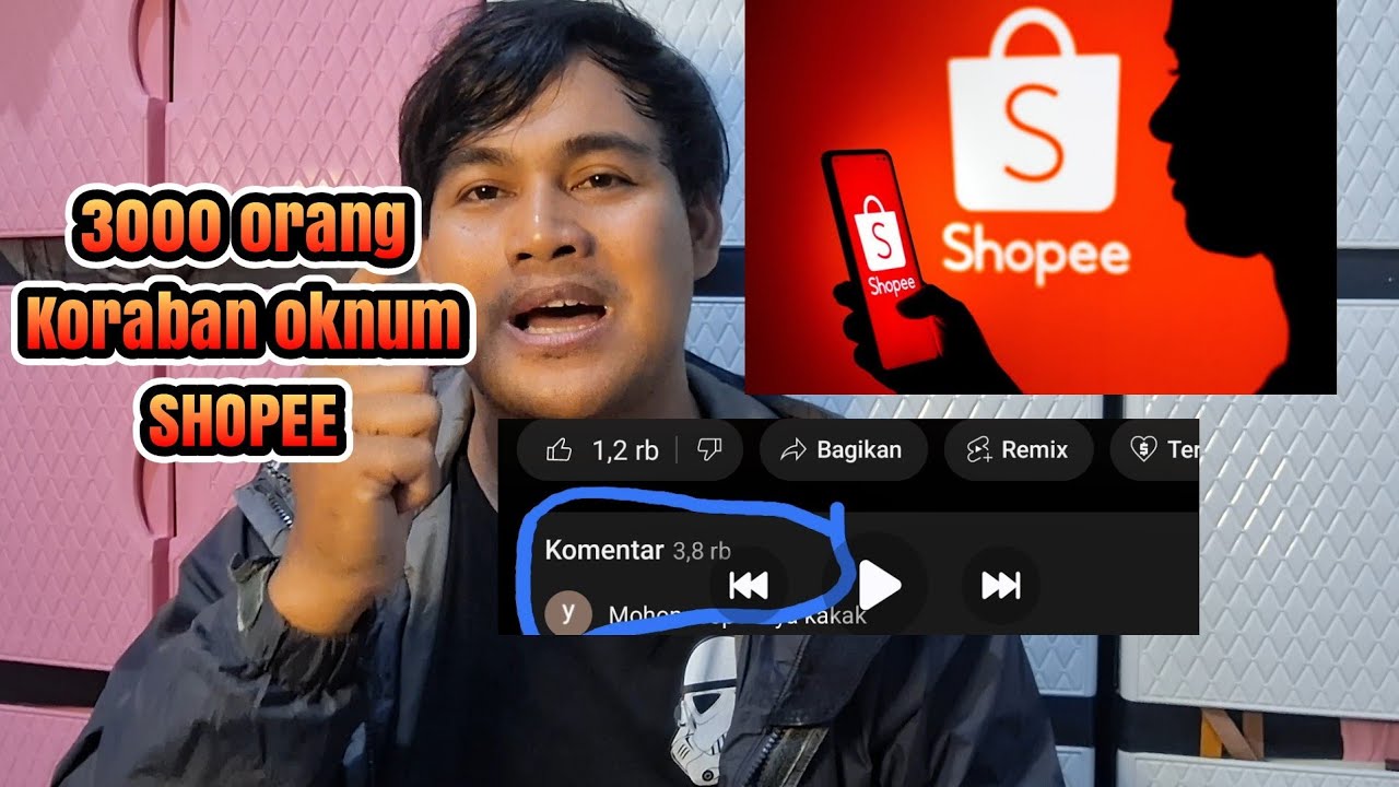 Jangan Panik kalau kalian jadi korban penipuan Di aplikasi Shopee #shoppe #aplikasishopee