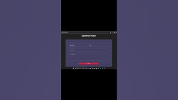 bootstrap 5 contact form #shorts #bootstrap5