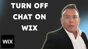 How To Turn Off Chat On Wix  { 2025 edition }
