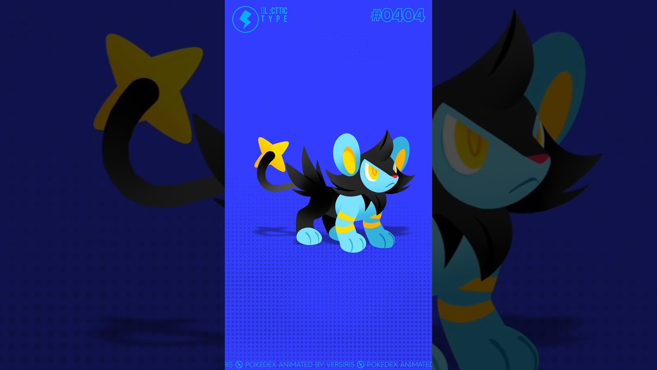 Анимированный Покедекс - Люксио