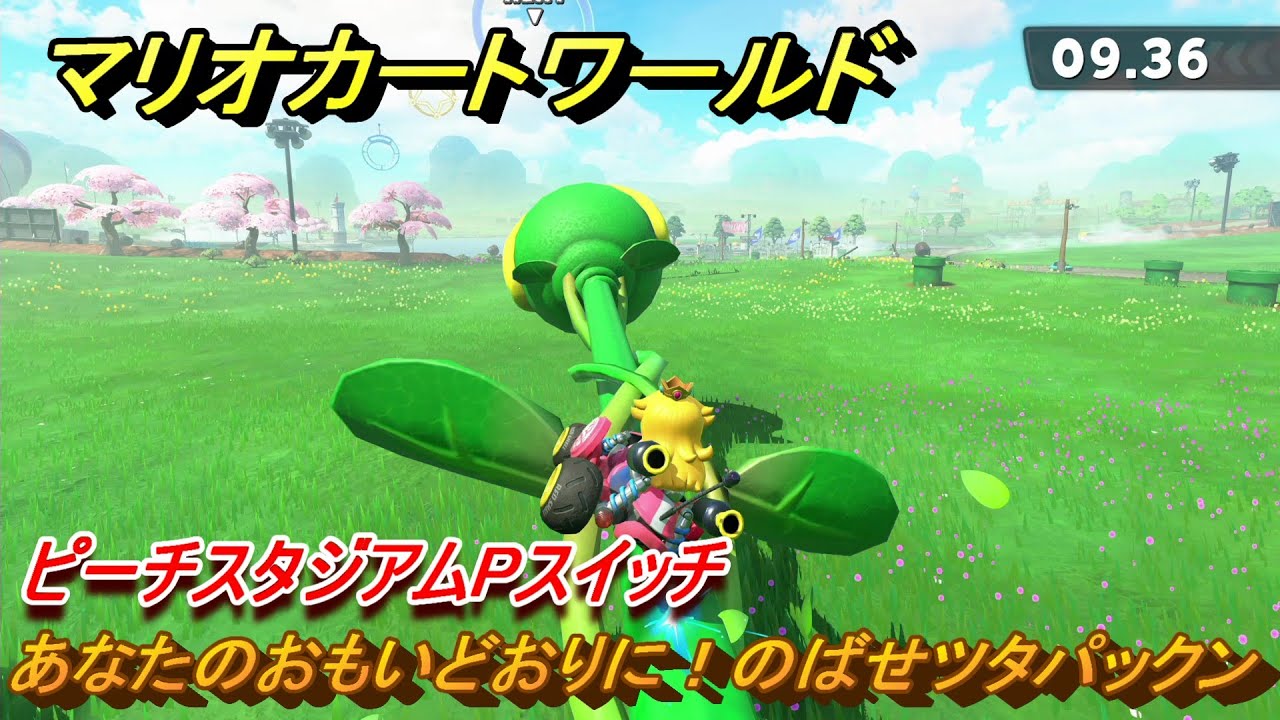 マリオカートワールド あなたのおもいどおりに！のばせツタパックン