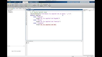 Matlab #22: El bucle Switch