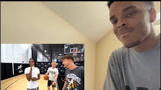 Me \& Polo G Teamed Up And Went CRAZY! 2v2 Basketball Reaction