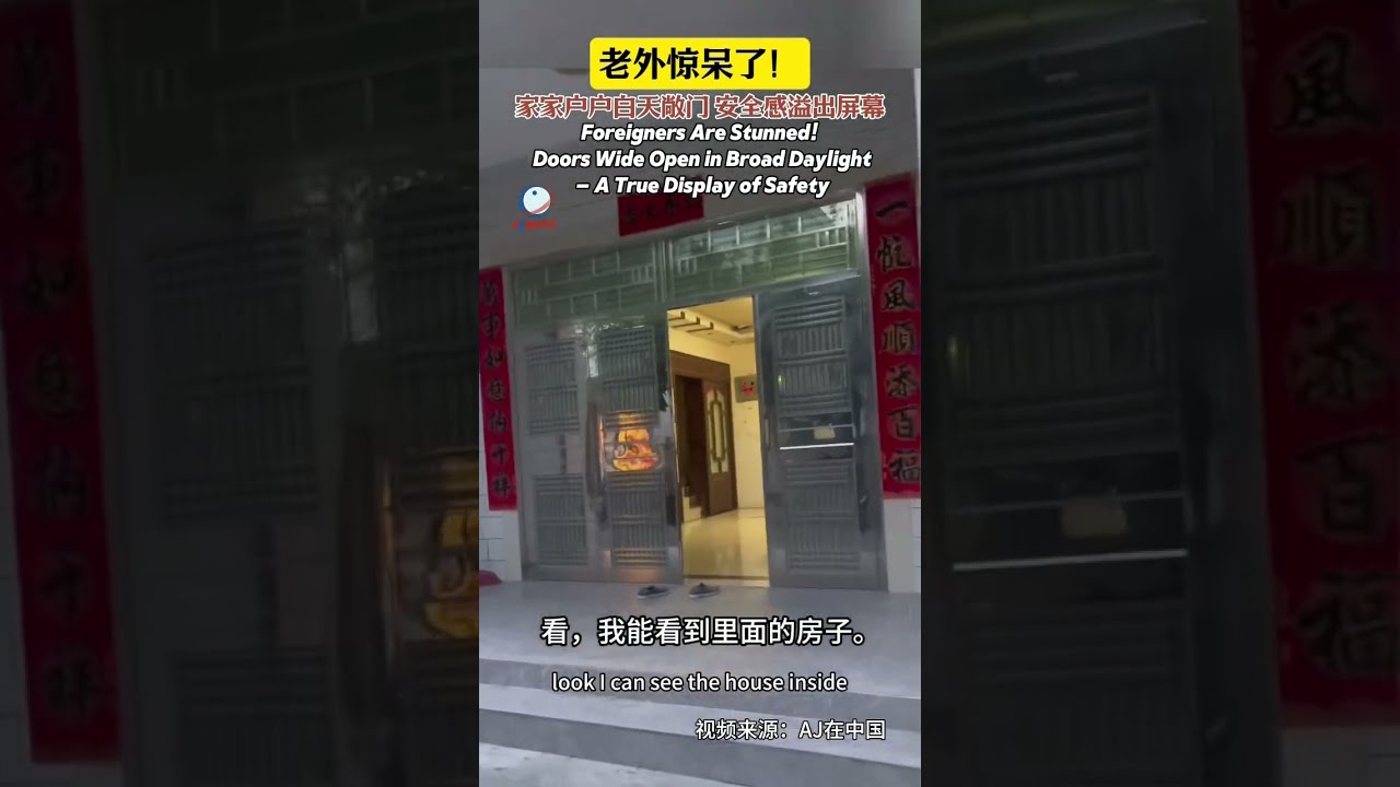Foreigners Are Stunned Doors Wide Open In Broad Daylight A True Display Of Safety