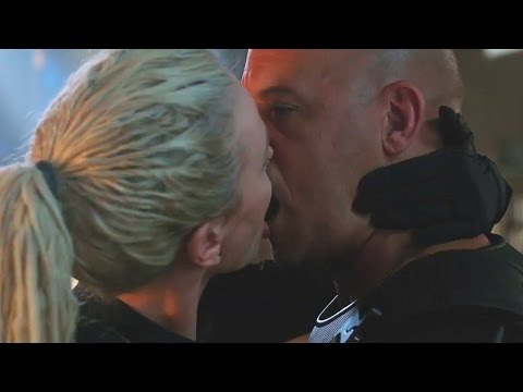 Dom and Cipher kiss in The Fate of the Furious