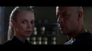 Dom and Cipher kiss in The Fate of the Furious