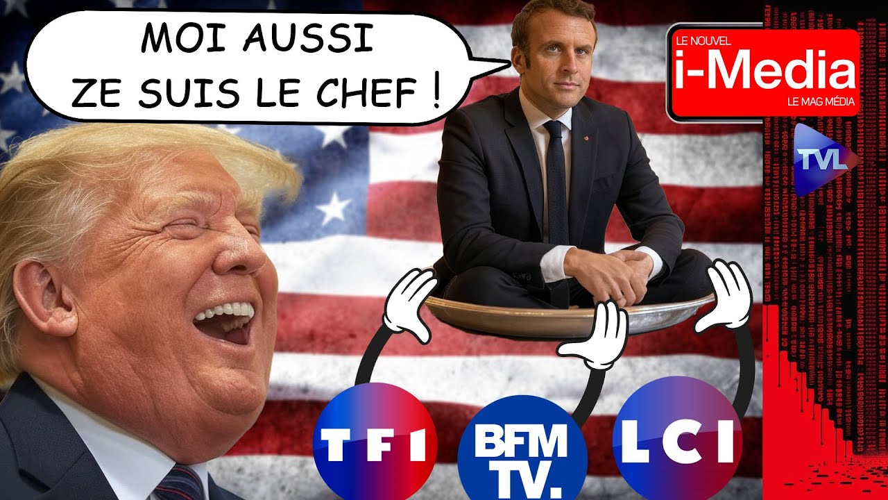 Emmanuel Macron chez Donald Trump : communication ou soumission ? - I-Média n°529 - TVL