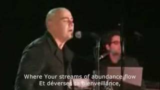 Video thumbnail of "Newsboys - blessed be your name - with lyrics in English & french"