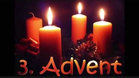 The 3rd Sunday in Advent:-    Bringing light into the darkness