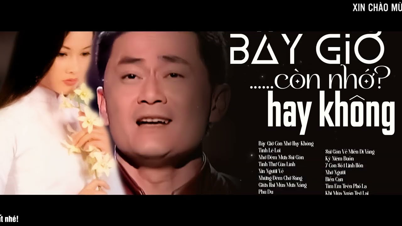 Смотреть «Lâm Nhật Tiến Như Quỳnh - Tuyệt Phẩm Song Ca Trữ Tình Có 1 Không 2 - Bây Giờ Còn Nhớ Hay Không?» на YouTube