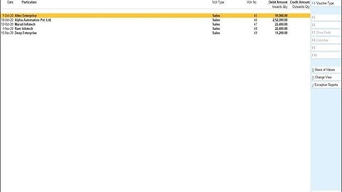 Tally Add On : System Date Wise Day Book in Tally Prime Software