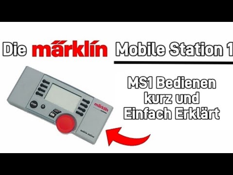 Märklin Mobile Station 1 60652 Bedienung, Lok anmelden usw... Kurz und Einfach erklärt