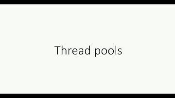 1. Trivial thread pool implementation.