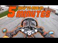 How to ride a motorcycle in 5 minutes