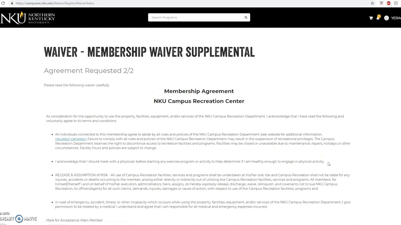 How to sign waivers online YouTube