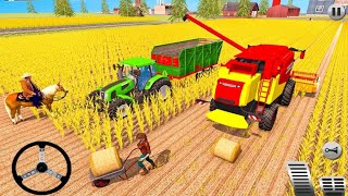 Us farming Simulator Tractor driving game. Grand farming simulator Tractor game. Multi farm tractor. screenshot 3