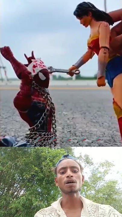 😱😭 new🔧Spiderman 🥶#marvel catches 👰#754 mosquitoes🤣#8777 for Wonder🐸#550 Woman😁Marvel toys😭#shorts